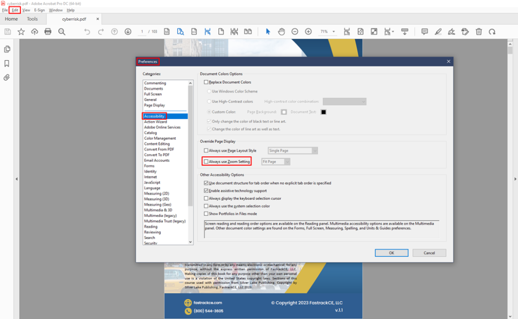 reflow setting